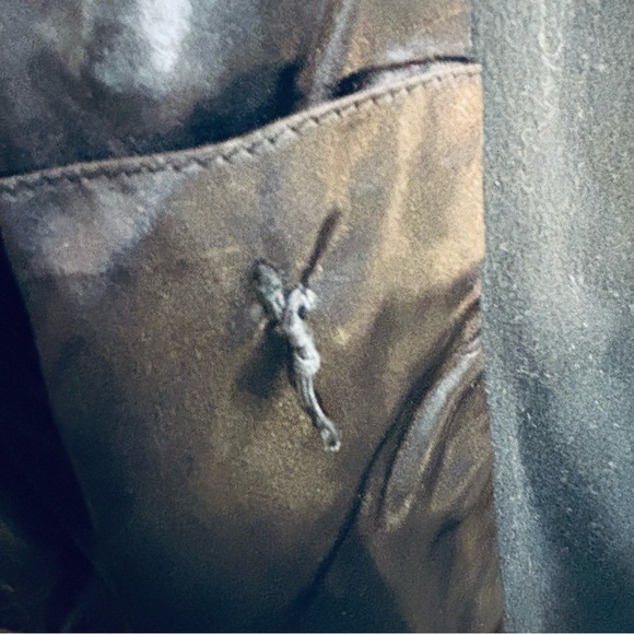 RALPH LAUREN Sz 6 Pea Coat Made in Canada Peak Lapels Double Breasted Lined - Picture 11 of 11